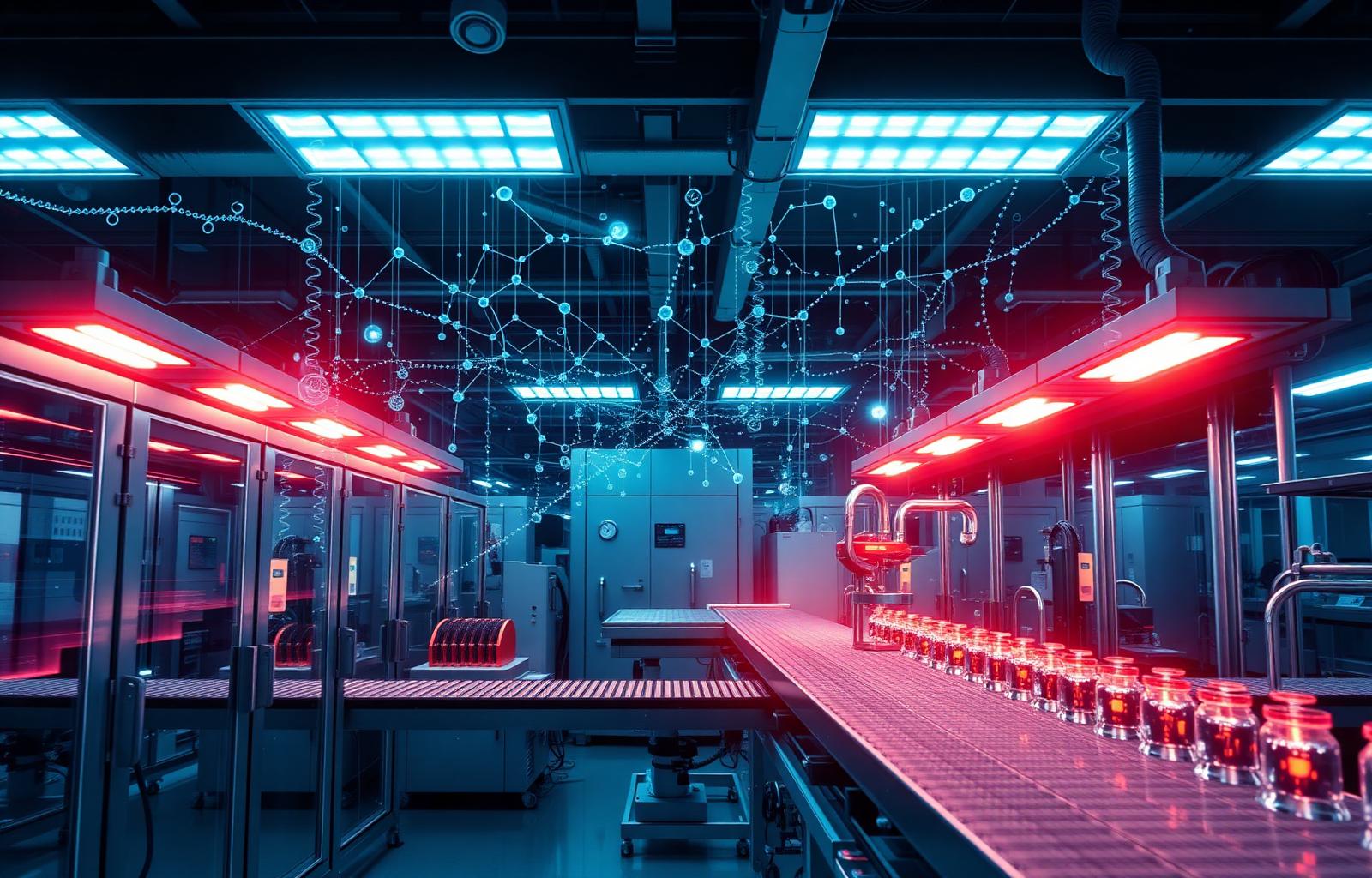 AI-driven pharmaceutical manufacturing